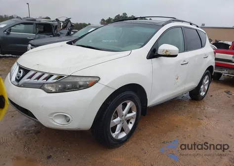 2010 Nissan Murano Sl from USA, damaged, VIN JN8AZ1MW0AW129924